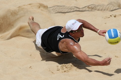 Joni in Action - Foro Italico Open / Swatch FIVB World Tour 2009 / Foto: © FIVB Joni in Action - Foro Italico Open / Swatch FIVB World Tour 2009 / Foto: © FIVB